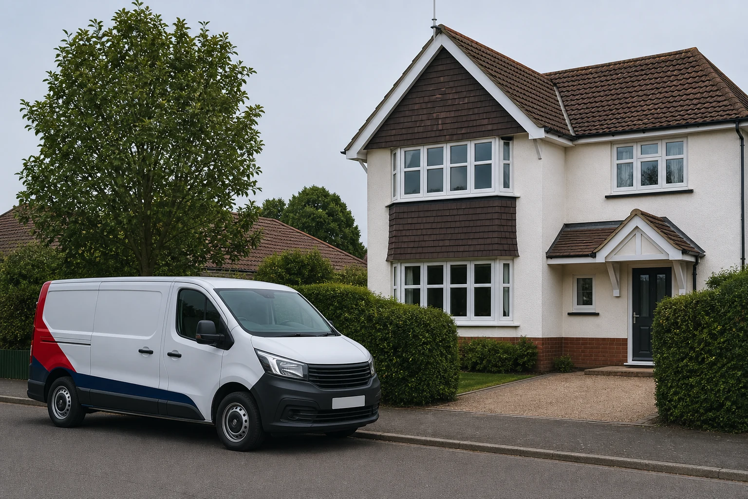 Tidy home ready for a professional roof repair assessment